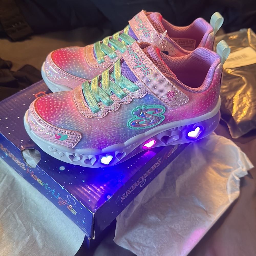 Sketchers Girls lights up sneakers